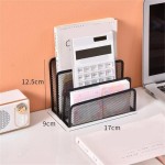 Paper document organizer, 2-pack, 3-tier desktop organizer, suitable for office desks, durable paper document filing system.